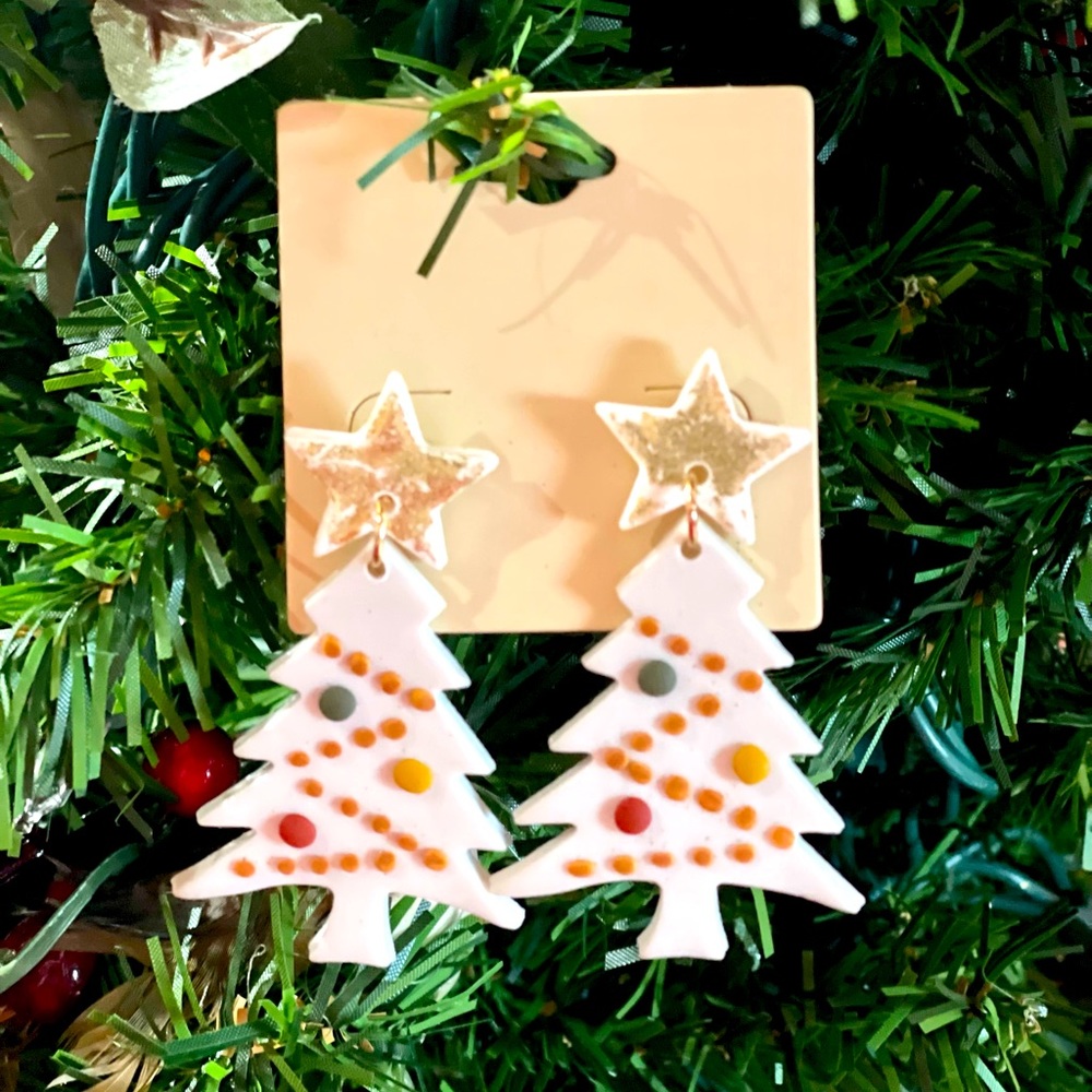 Boutique Christmas earrings